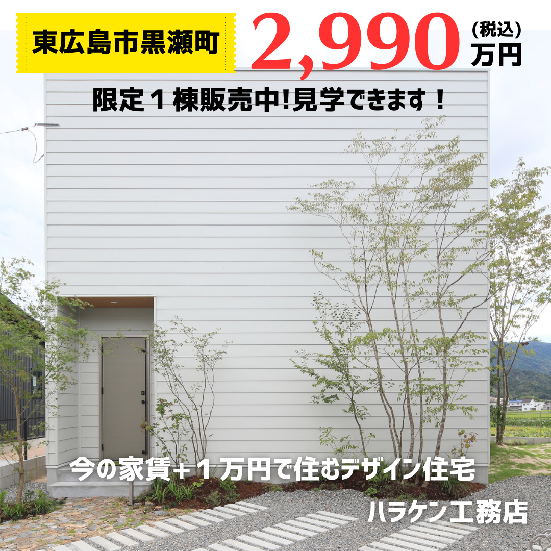 オシャレでコスパ◎性能もよくて、立地も閑静な住宅街の戸建て販売中！