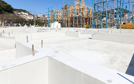 土台 基礎 写真